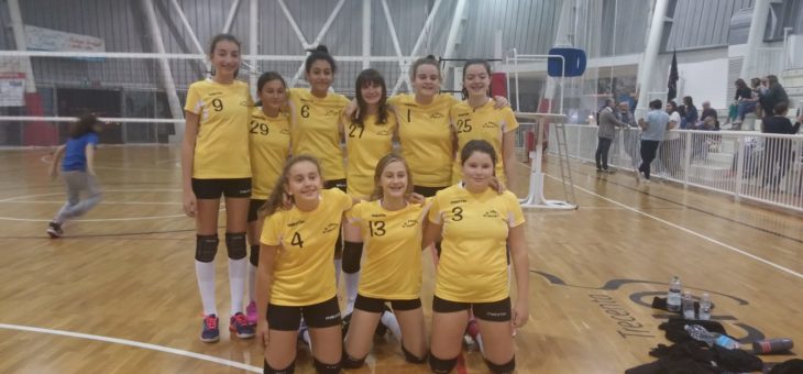 Under 14 girone C. Ottima partenza delle piccole api Fruvit