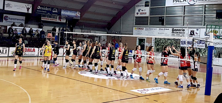 B2 Fruvit. Netta battuta d’arresto con il Volley Team di Bologna